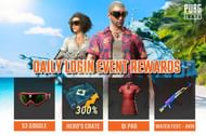 PUBG PC Lite New Login Rewards